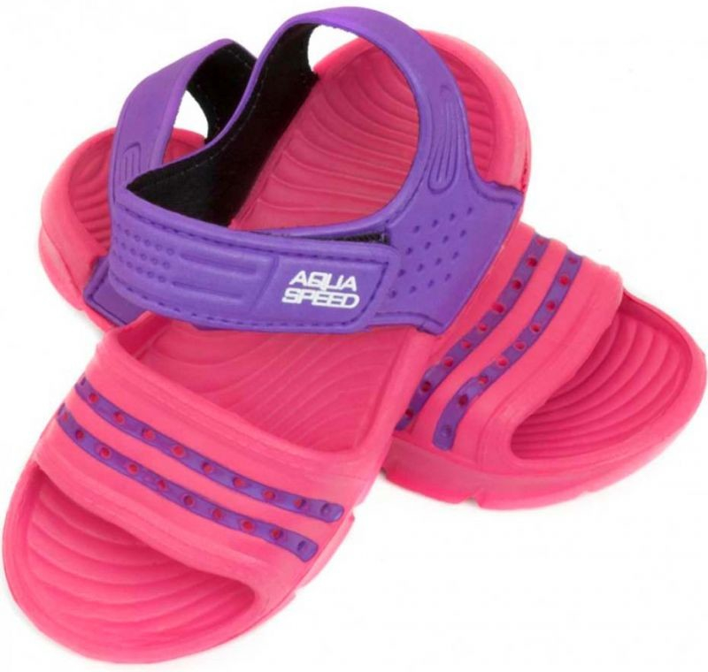 Aqua speed Noli sandals pink purple col.39