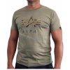Alpha Industries tričko pánske Camo PP T olive zelené