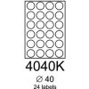 etikety RAYFILM 40mm kruh lesklé transparentné samolepiace laser R04004040KA-LCUTA4 (100 list./A4) (R0400.4040KA-LCUTA4) etikety RAYFILM 40mm kruh lesklé transparentné samolepiace laser R04004040KA-LCUTA4 (100 list./A4) (R0400.4040KA-LCUTA4)