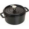Staub okruhlý 18 cm 1,7 l La Cocotte čierny – liatinový hrniec s pokrievkou Staub okruhlý 18 cm 1,7 l La Cocotte čierny – liatinový hrniec s pokrievkou