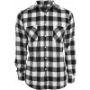 Kockovaná flanelová košeľa čierna/biela čierna | biela | šedá 3XL Urban Classics 4053838243510 Kockovaná flanelová košeľa čierna/biela čierna | biela | šedá 3XL Urban Classics 4053838243510