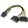 AKASA - SATA power na 6+2-pin PCIe adaptér AK-CBPW19-15 AKASA - SATA power na 6+2-pin PCIe adaptér AK-CBPW19-15