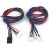 Kábliky pre krokové motory 1 meter - Čierny klasický 2.54mm terminál Kábliky pre krokové motory 1 meter - Čierny klasický 2.54mm terminál