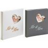 Svadobný fotoalbum na rožky MR and MRS biely Svadobný fotoalbum na rožky MR and MRS biely