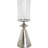 Svietnik DKD Home Decor Striebristý Aluminium Sklo 24 x 24 x 73 cm Svietnik DKD Home Decor Striebristý Aluminium Sklo 24 x 24 x 73 cm