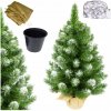 Umelý vianočný stromček UMELÝ VIANOČNÝ STROMČEK MALÁ JUTA 50CM OZDOBNÁ Do 100 cm