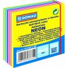 DONAU Bloček Donau v 6 neónových farbách 50x50mm 250l DONAU Bloček Donau v 6 neónových farbách 50x50mm 250l