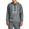 Under Armour | UA Rival Flc Multilogo HD | šedá| M Under Armour | UA Rival Flc Multilogo HD | šedá| M