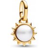 Pandora Pozlátený prívesok Sila s perlou Shine 763035C01 Pandora Pozlátený prívesok Sila s perlou Shine 763035C01