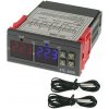 Digitálny termostat duálny - STC-3008 rozsah -55 ° C ~ 120 ° C, 12V DC Digitálny termostat duálny - STC-3008 rozsah -55 ° C ~ 120 ° C, 12V DC