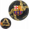 Futbalová Lopta Veľkosť 5 FC BARCELONA Lightning Čierna Zlatá Odolná Šitá Futbalová Lopta Veľkosť 5 FC BARCELONA Lightning Čierna Zlatá Odolná Šitá