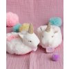 Doudou et Compagnie Paris Doudou Dárková sada Sada botiček s chrastítky jednorožec Doudou et Compagnie Paris Doudou Dárková sada Sada botiček s chrastítky jednorožec