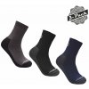 Ponožky SENSOR 3-PACK TREKING EVO čierna/sivá/modrá 6/8 Ponožky SENSOR 3-PACK TREKING EVO čierna/sivá/modrá 6/8