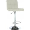 Tempo Kondela Barová stolička, béžová ekokoža/chróm, KANDY NEW Tempo Kondela Barová stolička, béžová ekokoža/chróm, KANDY NEW