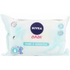 Nivea Vlhčené obrúsky Baby Pure & Sensitive 63 ks Nivea Vlhčené obrúsky Baby Pure & Sensitive 63 ks