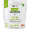 Brit Care Sustainable Adult Medium Breed Chicken & Insect 1 kg Brit Care Sustainable Adult Medium Breed Chicken & Insect 1 kg