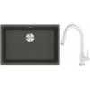 Súprava granitový drez Franke Maris 125.0716.376, kuchynská batéria Franke Lina 115.0626.081 Súprava granitový drez Franke Maris 125.0716.376, kuchynská batéria Franke Lina 115.0626.081