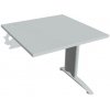 Hobis Pracovný stôl Flex, 80x75,5x80 cm, sivý/kov Hobis Pracovný stôl Flex, 80x75,5x80 cm, sivý/kov