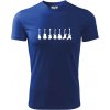 Gitary v rade - Pánske tričko Fantasy športové - XL ( Kráľovská modrá ) Gitary v rade - Pánske tričko Fantasy športové - XL ( Kráľovská modrá )