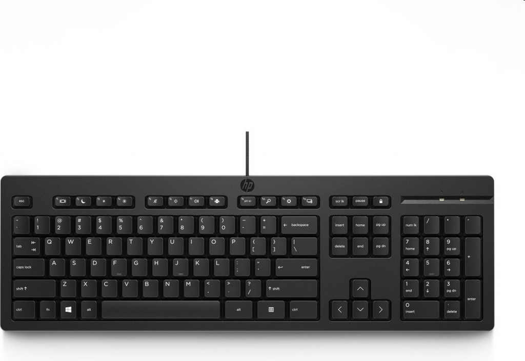 HP 125 Wired Keyboard 266C9AA#BCM