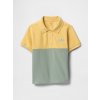 GAP Baby polo tričko Pique Žltá 12-18M GAP Baby polo tričko Pique Žltá 12-18M