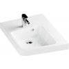 Ravak UMÝVADLO BeHappy II R white s otvormi XJAP1100001 Ravak UMÝVADLO BeHappy II R white s otvormi XJAP1100001