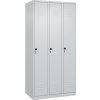 Šatňová skriňa C+P Cabo, 3 oddelenia, 900 x 500 x 1850 mm, sivá Šatňová skriňa C+P Cabo, 3 oddelenia, 900 x 500 x 1850 mm, sivá
