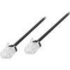 LogiLink CQ3103U RJ45 CAT 6A U/UTP 15m černý extrémne tenký, veľmi flexibilné Sa