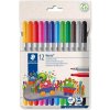 Fixky, sada, 1 3 mm, obojstranné, vyprateľné, STAEDTLER Noris 320, 12 rôznych farieb Fixky, sada, 1 3 mm, obojstranné, vyprateľné, STAEDTLER Noris 320, 12 rôznych farieb