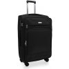 AVANCEA Textilný cestovný kufor GP4732 4W čierny M 71x43x27 cm AVANCEA Textilný cestovný kufor GP4732 4W čierny M 71x43x27 cm