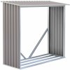 Prístrešok na drevo G21 - WOH 136, sivá Prístrešok na drevo G21 - WOH 136, sivá