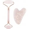Masážny valček a doštička Guasha ruženín (Rose Quartz Jade Roller & Gua Sha Set) Masážny valček a doštička Guasha ruženín (Rose Quartz Jade Roller & Gua Sha Set)