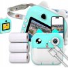 Mini termálna tlačiareň TLAČ pre deti + 13 roliek + karta 8 GB fotoaparát Mini termálna tlačiareň TLAČ pre deti + 13 roliek + karta 8 GB fotoaparát