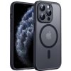 Techsuit – PureFrost MagSafe obal na iPhone 11 Pro Max – matný čierny