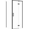 CERSANIT Sprchový kút štvorcový LARGA pravý 90x90x195 cm čierny S601-219 CERSANIT Sprchový kút štvorcový LARGA pravý 90x90x195 cm čierny S601-219