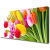 Obraz Canvas Tulipány kvety rastlina 100x50 cm Obraz Canvas Tulipány kvety rastlina 100x50 cm
