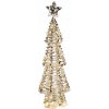 Zlatý vianočný stromček, ozdoba, 80 LED, 68 cm Zlatý vianočný stromček, ozdoba, 80 LED, 68 cm