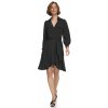 DKNY Balloon Sleeve Dress Black