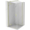 MEXEN/S - Mist HT sprchový kút dvere krídlové ľavá 95 x 95, transparent, zlato kartáčovaná 8A5T-095-095-55-00-L MEXEN/S - Mist HT sprchový kút dvere krídlové ľavá 95 x 95, transparent, zlato kartáčovaná 8A5T-095-095-55-00-L
