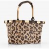 Reisenthel Nákupný košík Carrybag 5 L leopardí vzor so zlatým rámom