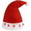 čepice vánoční blikající