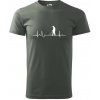 EKG detektor - Klasické pánske tričko vyššej gramáže - 3XL ( Tm. bridlica (šedozelená) ) EKG detektor - Klasické pánske tričko vyššej gramáže - 3XL ( Tm. bridlica (šedozelená) )