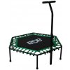 Aga FITNESS Trampolína 130 cm Zelená + madlo Aga FITNESS Trampolína 130 cm Zelená + madlo