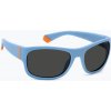 Detské slnečné okuliare Polaroid PLD 8064/S azure/grey polarized Detské slnečné okuliare Polaroid PLD 8064/S azure/grey polarized