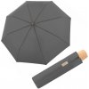 DOPPLER Nature Mini uni slate grey FSC® - EKO deštník antracit 700363NGR DOPPLER Nature Mini uni slate grey FSC® - EKO deštník antracit 700363NGR