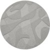 Najkoberce Agnella Morphic Botanica sivý kruh 200 cm kruh Najkoberce Agnella Morphic Botanica sivý kruh 200 cm kruh