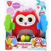 Teddies Chrastítko Sova Peekaboo