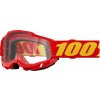 Okuliare 100 % Accuri 2 OTG Red clear Okuliare 100 % Accuri 2 OTG Red clear