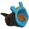 Marysa Spací pytel Mini s lemem 2v1 fleece pro hlodavce/fretky 38 x 40 cm Marysa Spací pytel Mini s lemem 2v1 fleece pro hlodavce/fretky 38 x 40 cm