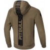 Pitbull West Coast mikina na zips s kapucňou HERMES brown Farba: hnedá, piesková, Veľkosť: S Pitbull West Coast mikina na zips s kapucňou HERMES brown Farba: hnedá, piesková, Veľkosť: S